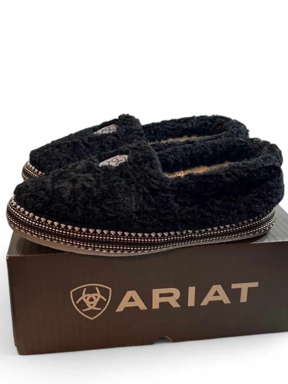 Ariat Snuggle Black Slippers